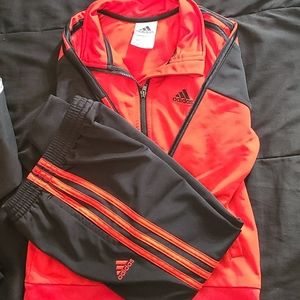 Boy Adidas track suits